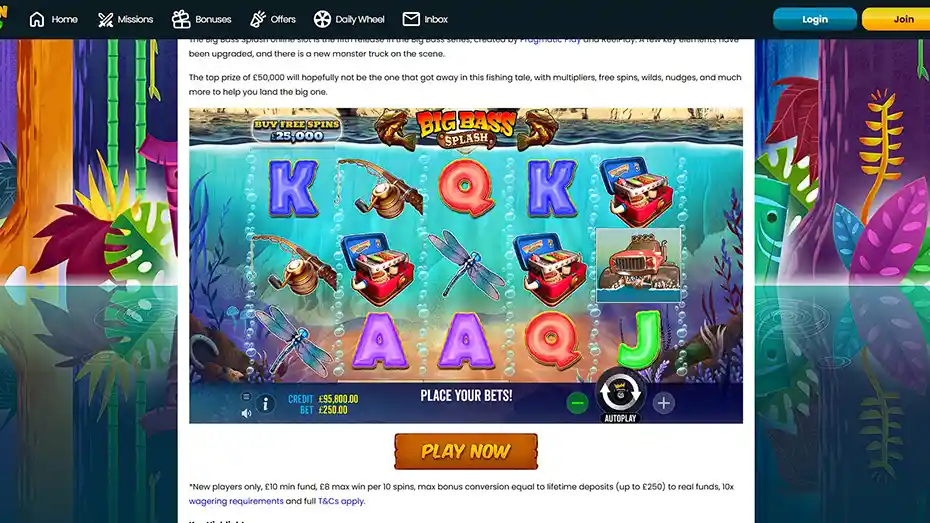 Amazon Slots Big Bass